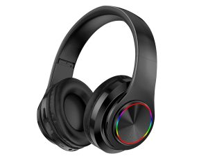 Orda Wireless Bluetooth 5.0 Headphone With Microphone On-Ear Headset Stereo Sound Earphones Sports Gaming Foldable Headphones